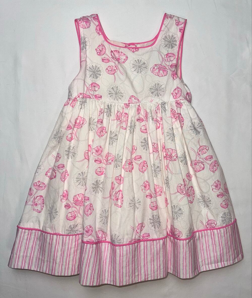 Polly Flinders vintage floral dress 2T